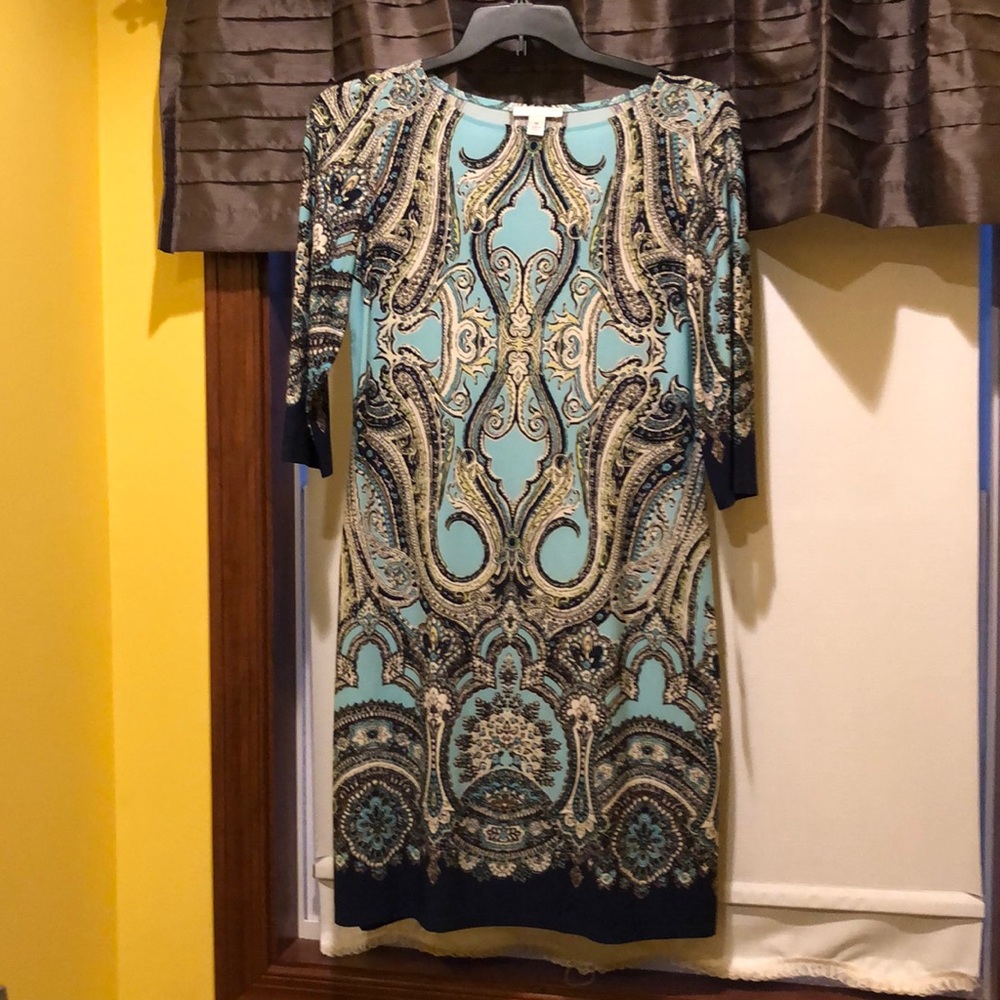 Patterned multicolor women’s dress